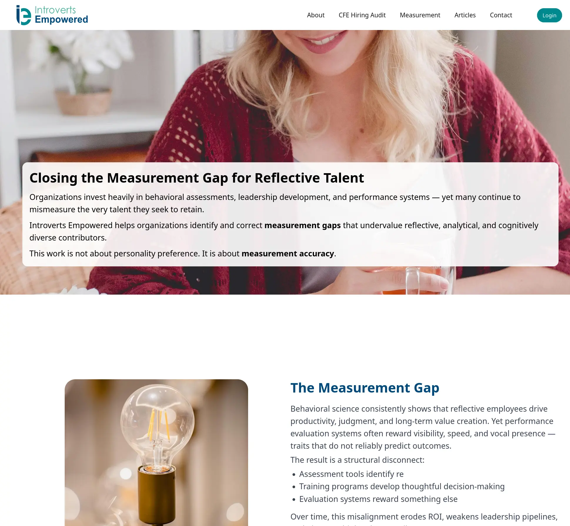 Introverts Empowered home screen